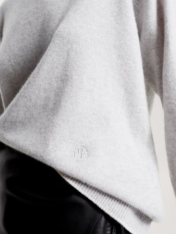 Cashmere svetr Šedá barva Ženy