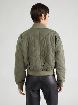 Lw Quilted  bomber – Calvin Klein Jeans, Zelená barva Ženy