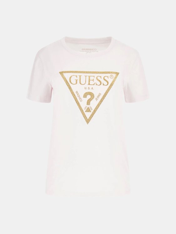 Luxusní Gold Triangle triko, Růžová barva, S, L