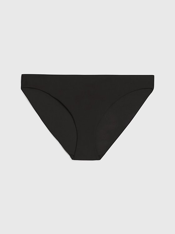 Calvin Klein Swimwear – CK Core Solids plavky, Černá barva