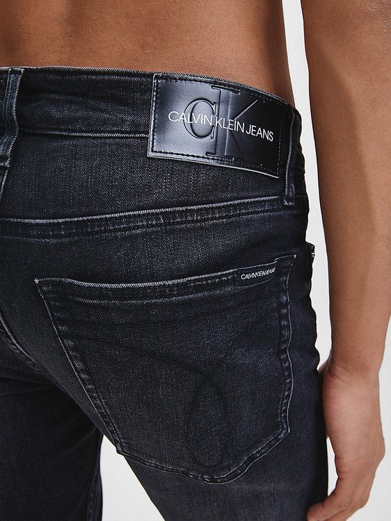 Luxusní Jeans Slim, Černá barva, 29/32, 31/32, 33/32, 34/32, 36/32