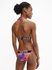 Módní KW0KW01867-0GY plavky STRING SIDE TIE CHEEKY-PRINT, 2022