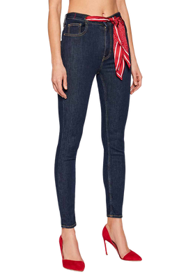 Skinny jeans – Guess, Modrá barva Ženy