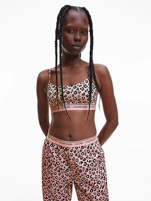 CK One Cotton braletka – Calvin Klein Underwear, Růžová barva Ženy