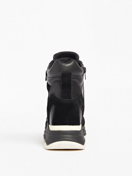 Módní Orlando tenisky, Černá barva, 2022