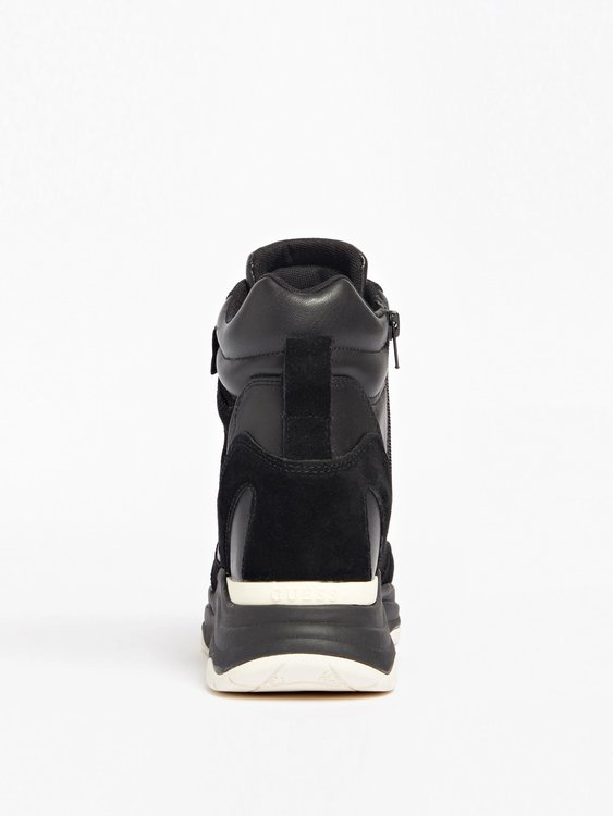 Módní Orlando tenisky, Černá barva, 2022