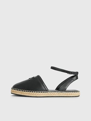 Calvin Klein Jeans – Hybrid espadrilky, Černá barva