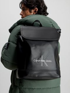Luxusní Monogram Soft batoh, Černá barva, OS