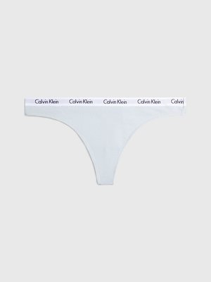 Calvin Klein Underwear – Carousel tanga, Modrá barva