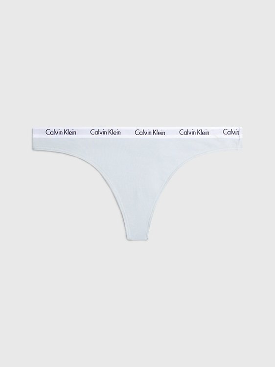 Calvin Klein Underwear – Carousel tanga, Modrá barva