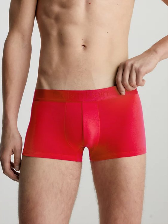 Black Holiday boxery 3ks – Calvin Klein Underwear, Bílá, Černá, Červená barva Muži