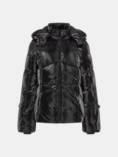 Luxusní Paloma bunda, Černá barva, XS, S, M, L