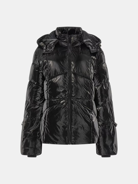 Luxusní Paloma bunda, Černá barva, XS, S, M, L