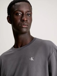 Luxusní Institutional Ls Graphic triko, Šedá barva, M, L, XL, XXL