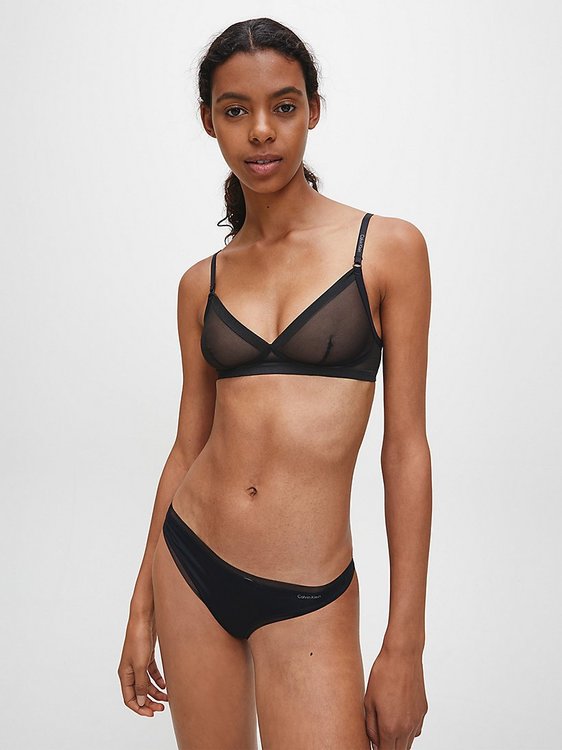 Tanga Sculpted – Calvin Klein Underwear, Černá barva Ženy, Ženy, Ženy, Ženy, Ženy, Ženy