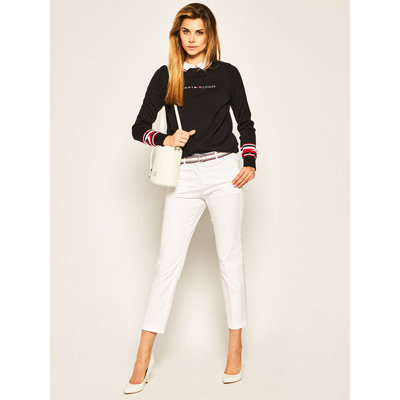 Essential svetr – Tommy Hilfiger, Černá barva Ženy