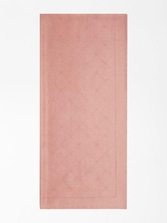 Módní Zanelle šála, Růžová barva, 2022