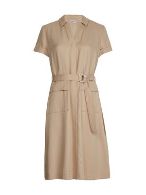 Utility šaty Béžová barva Ženy