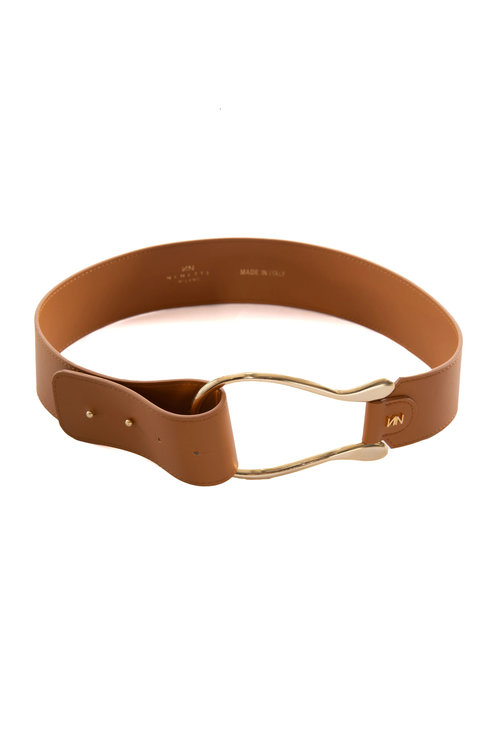 Nenette – Kaly pásek, Hnědá barva