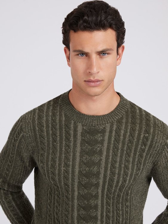 Luxusní Phil svetr, Zelená barva, M, L