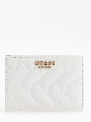 GUESS – Sasky peněženka, Bílá barva