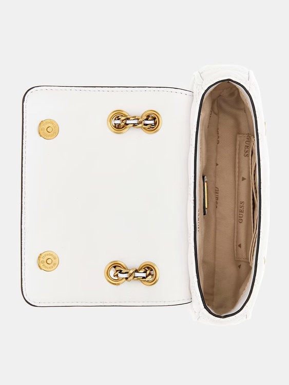 Módní Giully crossbody, Bílá barva, 2023