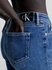 Luxusní Mid Rise Skinny jeany, Modrá barva, 25/30, 26/30, 27/30, 28/30, 29/30