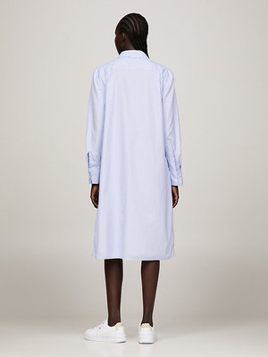 Essential Knee šaty – Tommy Hilfiger, Modrá barva Ženy