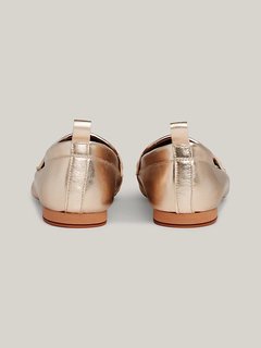 Luxusní TH Leather mokasíny, Zlatá barva, 37, 38, 39