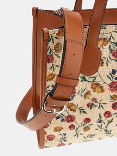 Luxusní Silvana 2 velká kabelka, Béžová, Hnědá barva, T/U