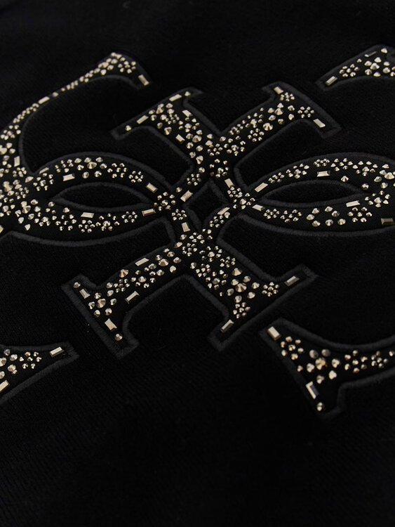 Sylvie Logo svetr Černá barva Ženy