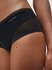 Luxusní 000QF1709E-001 kalhotky hipstery, Černá barva, XS, L