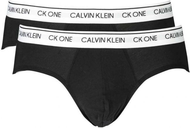 One slipy 2ks – Calvin Klein Underwear, Černá barva Muži