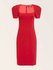 Módní Rosetta ponti šaty, Červená barva, 2022 1