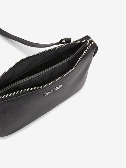 Luxusní Roped crossebody, Černá barva, OS