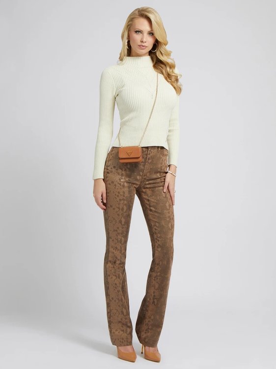 Módní Rita svetr, Krémová barva, 2022