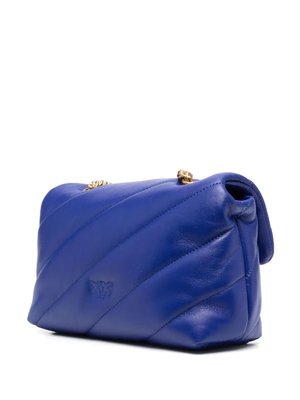 Love Mini Puff kabelka – Pinko, Modrá barva Ženy