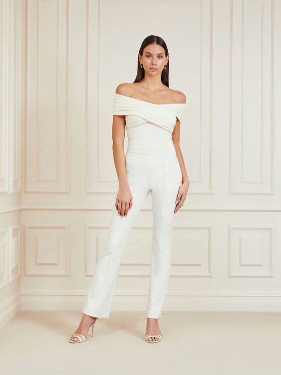 Módní Manila body, Bílá barva, 2023