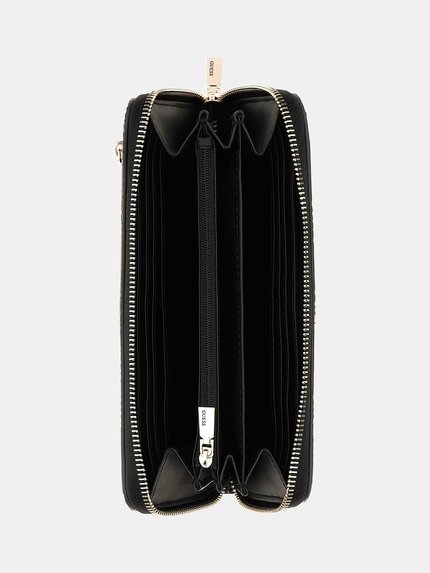 Módní Galeria peněženka, Černá barva, 2023