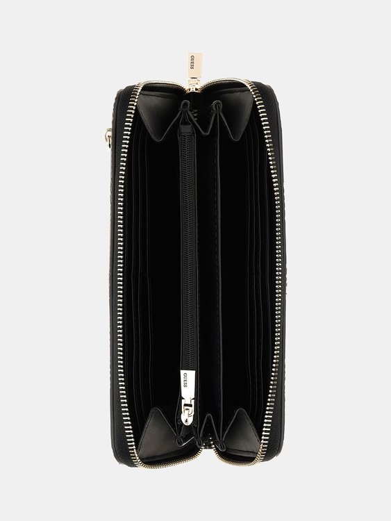 Módní Galeria peněženka, Černá barva, 2023