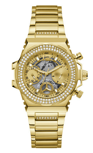 GUESS – Fusion hodinky, Zlatá barva