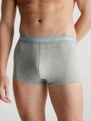 Cotton Stretch boxery 3ks – Calvin Klein Underwear, Modrá, Šedá barva Muži