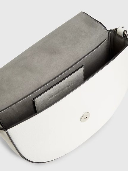 Módní Minimal crossbody, Bílá barva, 2023