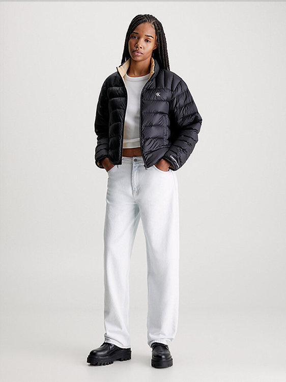 Luxusní Short bunda, Černá barva, XS, S, M, L