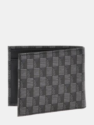 Mito Eco peněženka – GUESS, Černá barva Muži