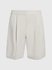 Linen Tailored šortky Béžová, Bílá, Krémová barva Ženy