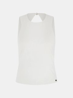 Mora Cut Out Back top Bílá barva Ženy