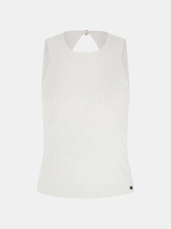 Mora Cut Out Back top Bílá barva Ženy