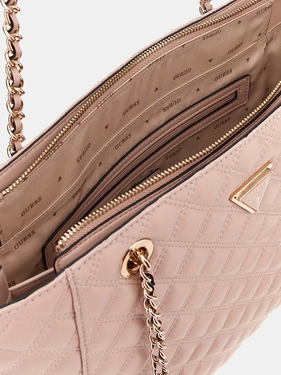 Módní Giully velká kabelka, Růžová barva, 2024