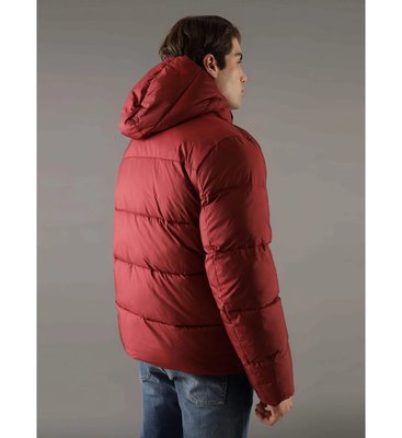 Quilt bunda – Calvin Klein, Červená barva Muži